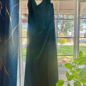 Lulu's Green Maxi Dress